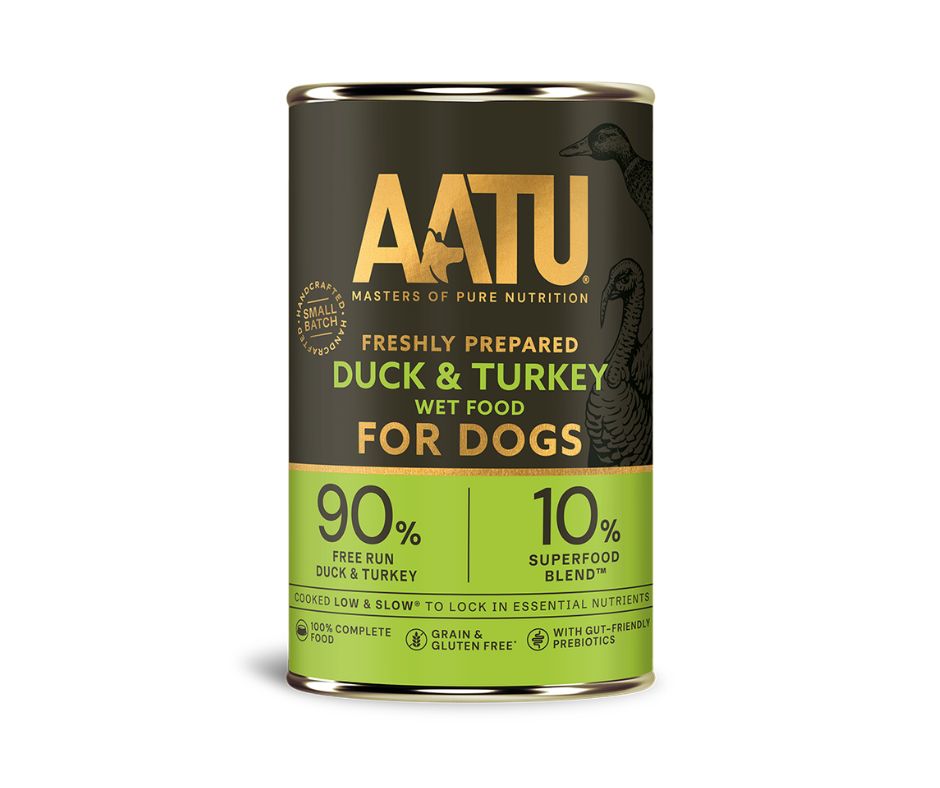 Aatu Duck & Turkey Adult Wet Dog Food